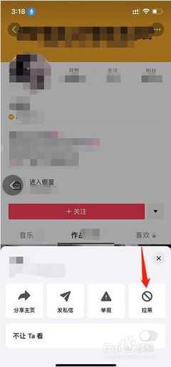 抖音如何拉黑：让你轻松屏蔽烦扰内容