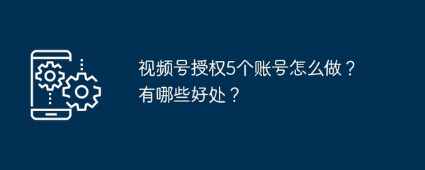 如何授权视频号管理，提升运营效率的最佳解决方案